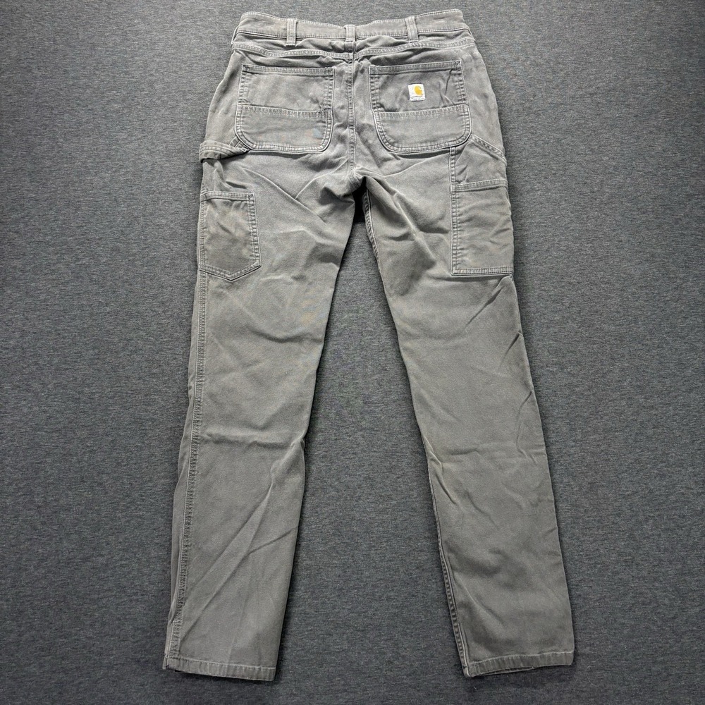 Carhartt Carpenter Pants LOT OF 2 Womens Size 4 Relaxed Fit Rugged Flex Canvas - Picture 9 of 14